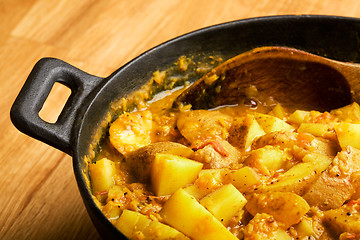 Image showing Indian Vegetarian Meal