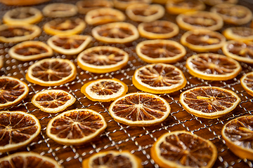 Image showing Dried orange slices