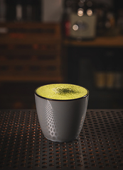 Image showing Matcha green tea latte