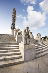 Image showing Statue Park Oslo