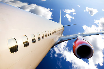 Image showing Airplane in Flight