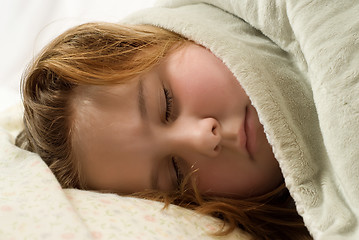 Image showing Sleeping Child