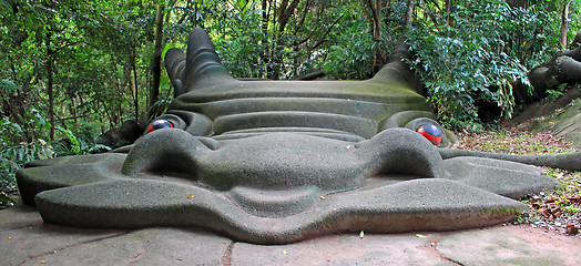 Image showing dragon bridge, Singapore