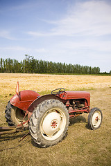 Image showing Red Tractor