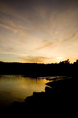 Image showing Marina Sunset 