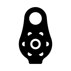 Image showing Alpinist Pulley Icon