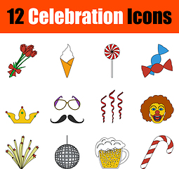 Image showing Celebration Icon Set