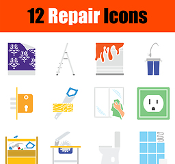 Image showing Repair Icon Set