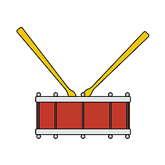 Image showing Drum Toy Icon