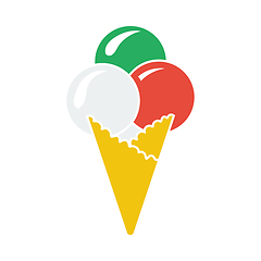 Image showing Ice-cream Cone Icon
