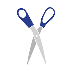 Image showing Tailor Scissor Icon