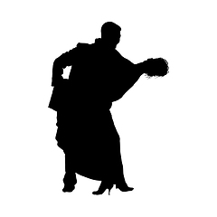 Image showing Dancer Silhouette