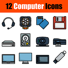 Image showing Computer Icon Set