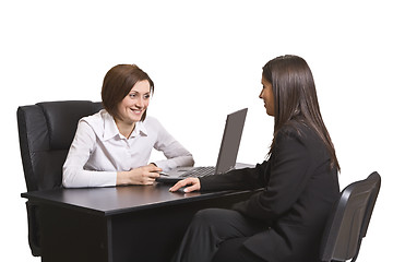 Image showing Business interview