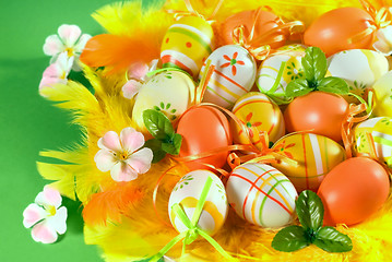 Image showing easter eggs