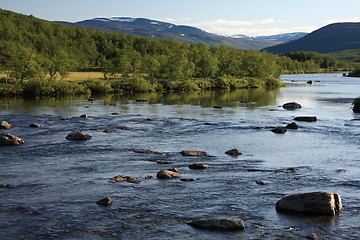 Image showing Mountains in Sweden