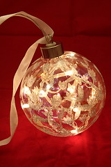 Image showing Christmas lights