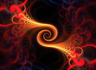 Image showing Fractal Spiral