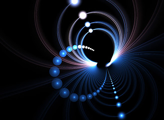 Image showing Abstract Fractal Rings