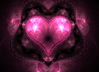 Image showing Heart Fractal