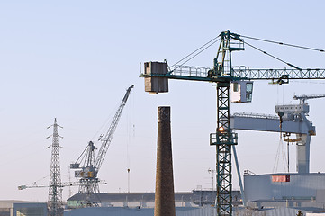 Image showing Industrial activities