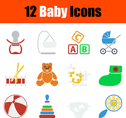 Image showing Baby Icon Set