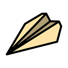 Image showing Paper Plane Icon
