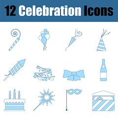 Image showing Celebration Icon Set