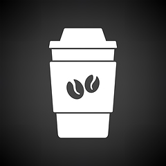 Image showing Outdoor Paper Cofee Cup Icon