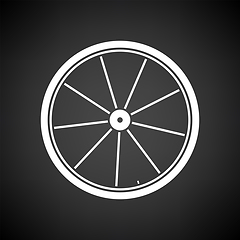 Image showing Bike Wheel Icon