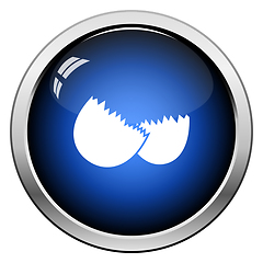 Image showing Empty Egg Shell Icon