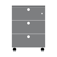 Image showing Office Cabinet Icon