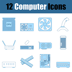 Image showing Computer Icon Set