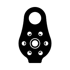 Image showing Alpinist Pulley Icon