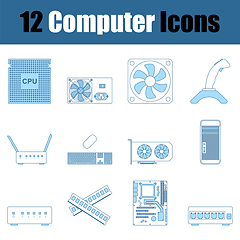 Image showing Computer Icon Set