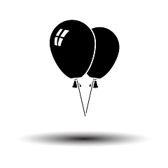 Image showing Two Balloons Icon