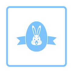 Image showing Easter Egg With Ribbon Icon