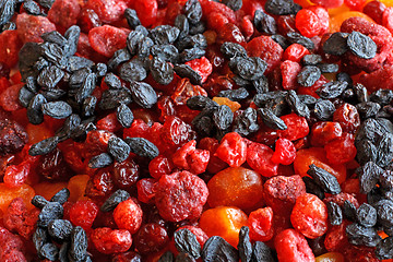 Image showing Dried fruits