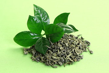 Image showing green tea