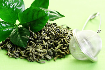 Image showing green tea