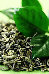 Image showing green tea