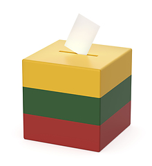 Image showing Concept image for elections in Lithuania