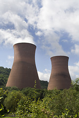 Image showing Smoke from power station