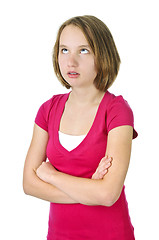Image showing Teenage with attitude