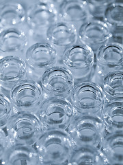 Image showing Chemisty glass vials