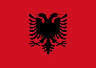 Image showing Albania Flag