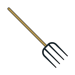 Image showing Pitchfork Icon