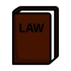 Image showing Law Book Icon