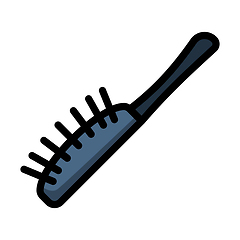 Image showing Hairbrush Icon