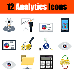 Image showing Analytics Icon Set